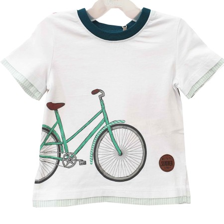 Marškinėliai berniukui "Summer" balta