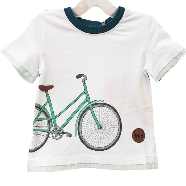 Marškinėliai berniukui "Summer" balta Marškinėliai berniukui "Summer" balta