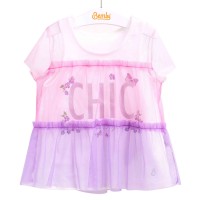 Palaidinė (dviejų dalių) mergaitei "Chic"