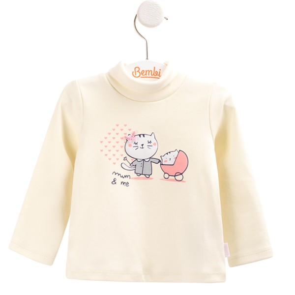 Palaidinė aukštu kaklu (pieno spl.) Palaidinė aukštu kaklu (pieno spl.)