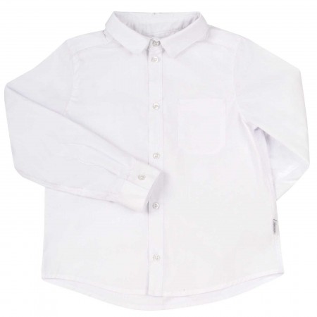 Balti marškiniai berniukui 