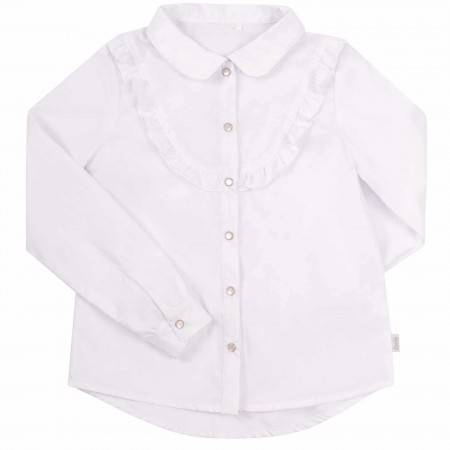 Balti marškiniai mergaitei