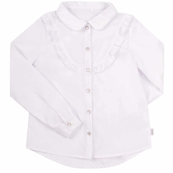 Balti marškiniai mergaitei Balti marškiniai mergaitei
