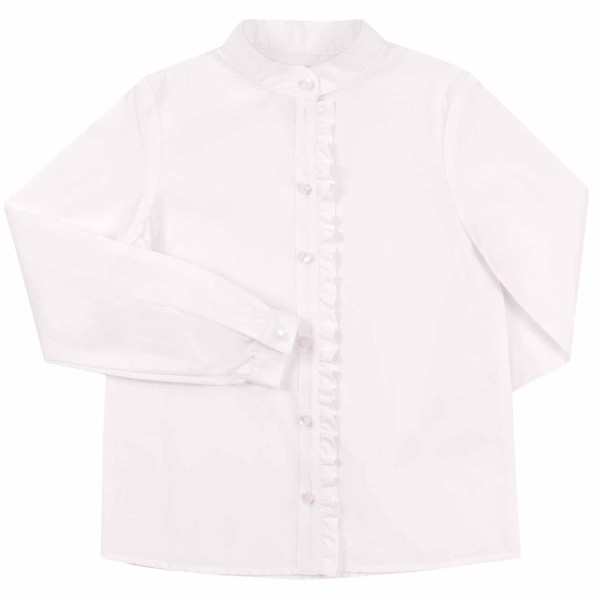 Balti marškiniai mergaitei Balti marškiniai mergaitei