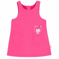 Šilto trikotažo sarafanas Bear