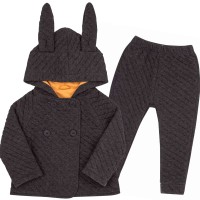 Šiltinto trikotažo komplektas Bunny