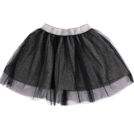 Tamsiai mėlynas tiulio sijonas Star