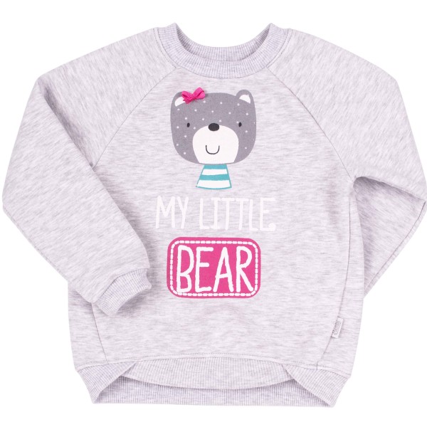 Džemperis mergaitei Bear (pilkas) Džemperis mergaitei Bear (pilkas)
