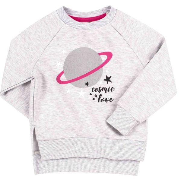 Pilkas džemperis mergaitei Star Pilkas džemperis mergaitei Star