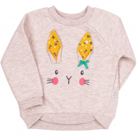 Džemperis mergaitei Bunny (rusvas)