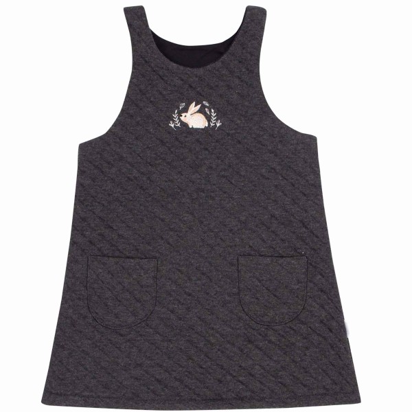 Šilto trikotažo sarafanas Bunny Šilto trikotažo sarafanas Bunny