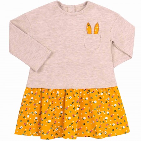 Trikotažinė suknelė Bunny (rusva)