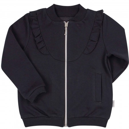 Šiltas užsegamas džemperis Bear (tamsiai pilkas)