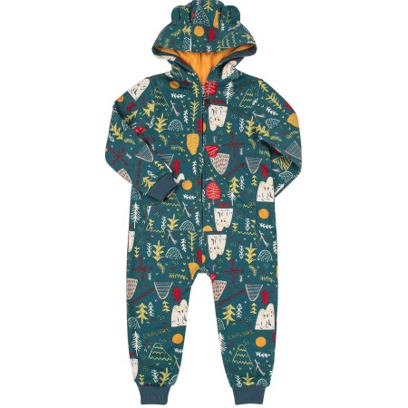 Šiltas kombinezonas - romperis Bear