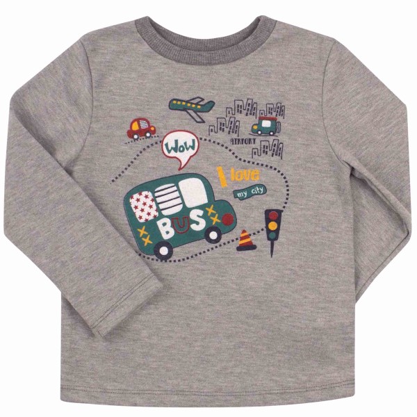 Marškinėliai berniukui Rider (pilki) Marškinėliai berniukui Rider (pilki)