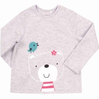 Palaidinė mergaitei Bear (pilka)