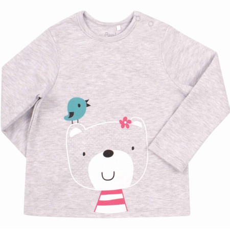 Palaidinė mergaitei Bear (pilka)