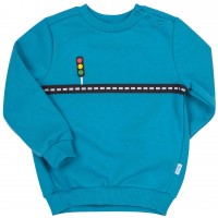 Šiltas džemperis (su pūkeliu) Rider melsvas