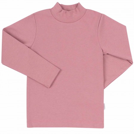 Šiltas (su pūkeliu) golfas (rausvos spl.)