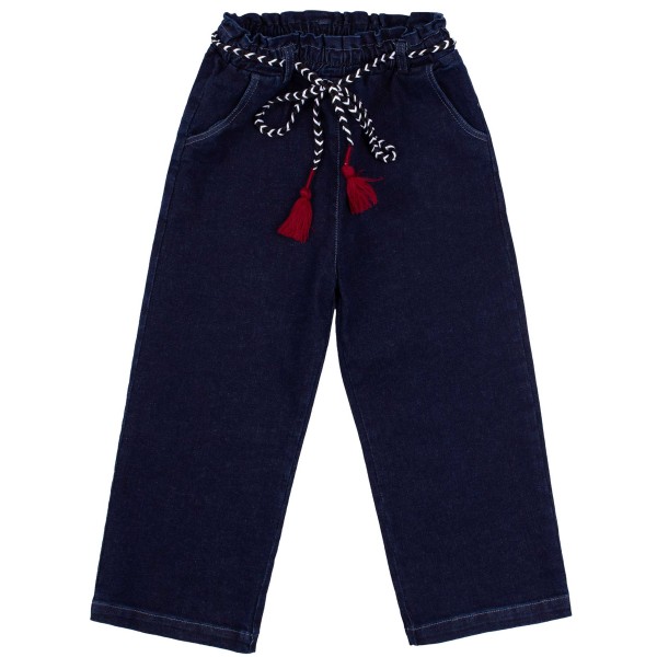 Džinsinės kelnės mergaitei Džinsinės kelnės mergaitei