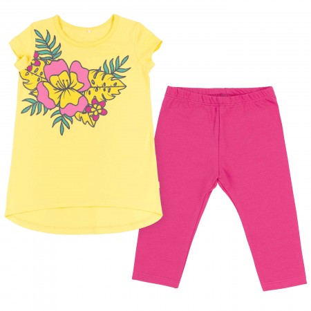 Tunika-palaidinė ir bridžai mergaitei