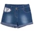 Džinsiniai šortai mergaitei Džinsiniai šortai mergaitei