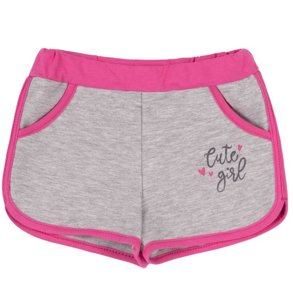 Trikotažiniai šortai mergaitei Trikotažiniai šortai mergaitei