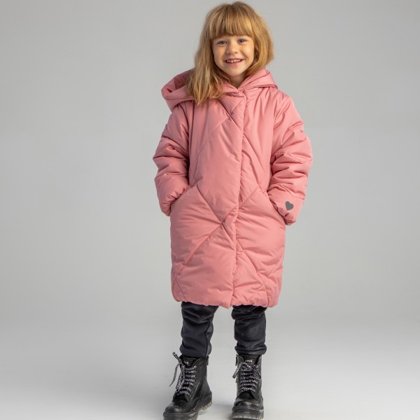 Prailginta žieminė striukė mergaitei Prailginta žieminė striukė mergaitei