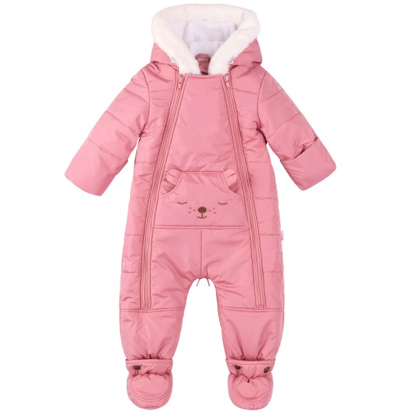 Žieminis kombinezonas - transformeris "Meška" rausvas Žieminis kombinezonas - transformeris "Meška" rausvas