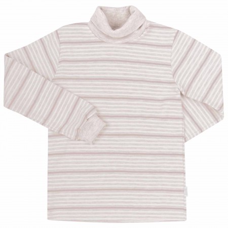 Šiltas golfas (rusvas/ rusvi dryžiai)