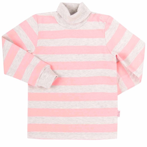 Šiltas golfas (pilkas/persiko spl. dryžiai) Šiltas golfas (pilkas/persiko spl. dryžiai)