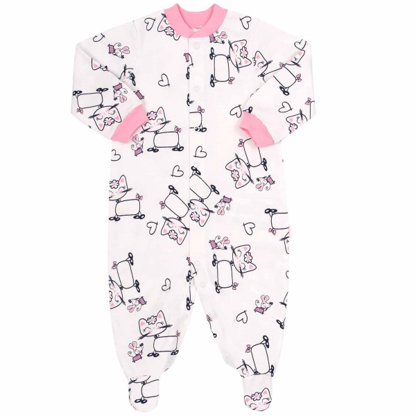 Šilti (su pūkeliu) šliaužtinukai - kombinezonas Mia Šilti (su pūkeliu) šliaužtinukai - kombinezonas Mia