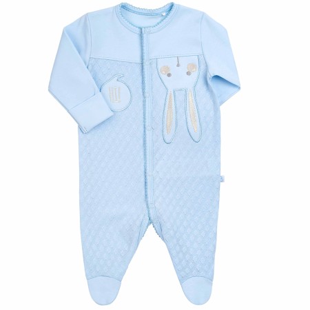 Šliaužtinukai - kombinezonas "Hi" (melsvas)