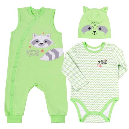 Naujagimio kraitelis "Meškėnas"  3 d.(žalsvas)