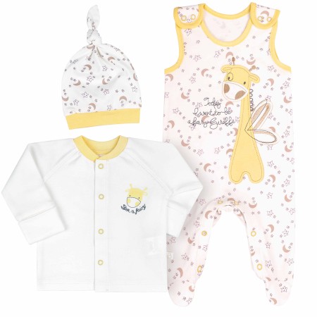 Naujagimio kraitelis "Žirafa"  3 d.(geltonas)