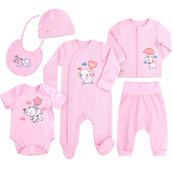 Naujagimio kraitelis "Drambliukas" 6 d.(rausvas) Naujagimio kraitelis "Drambliukas" 6 d.(rausvas)