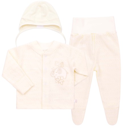 Komplektukas kūdikiui Drambliukas (pieno spl.)