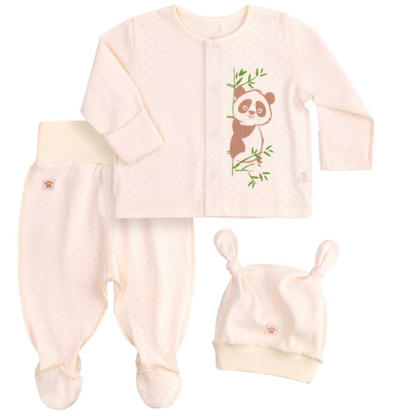 Komplektukas kūdikiui Panda (pieno spl.) Komplektukas kūdikiui Panda (pieno spl.)