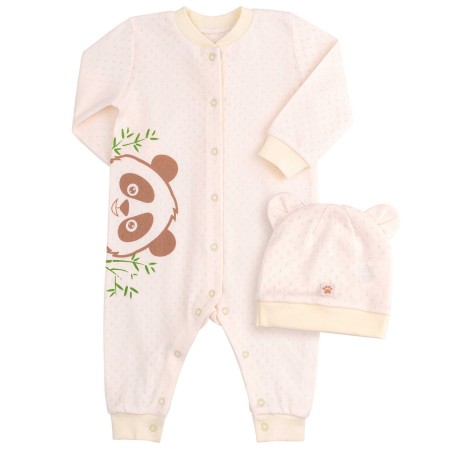 Komplektukas kūdikiui Panda (pieno spl.)