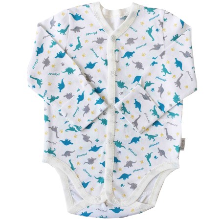 Smėlinukas naujagimiui su pirštinėmis Dino