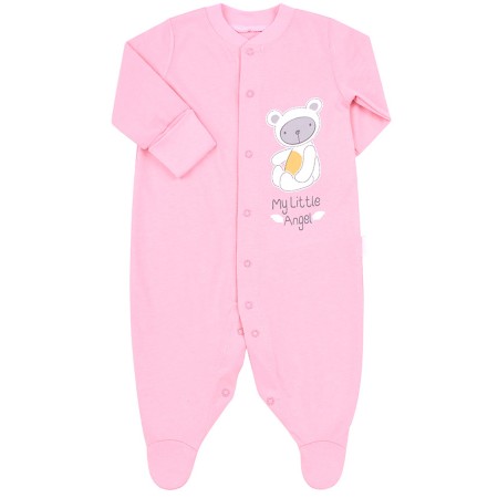 Šliaužtinukai - kombinezonas "Angel"  rausvas