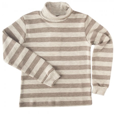 Šiltas golfas ( rusvas/rudi dryžiai)