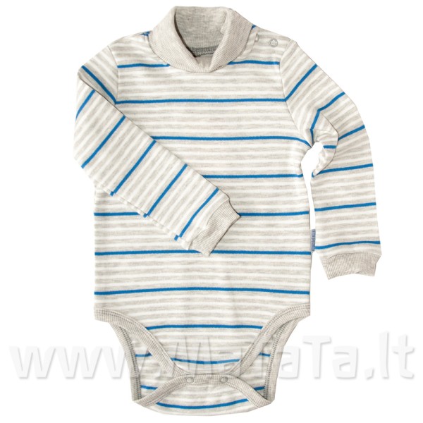 Šiltas smėlinukas-golfas dryžuotas (pilka-mėlyna) Šiltas smėlinukas-golfas dryžuotas (pilka-mėlyna)