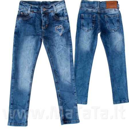 Džinsinės kelnės mergaitei