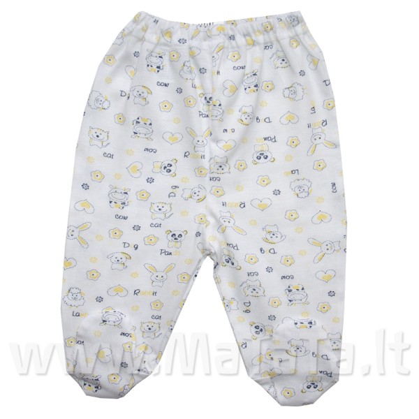 Kelnytės kūdikiui (Cow/kat gelsv. piešinukai) Kelnytės kūdikiui (Cow/kat gelsv. piešinukai)
