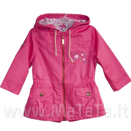 Lietpaltis, striukė mergaitei (rausvas)