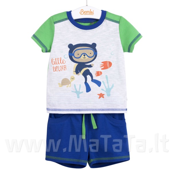 Vasarinis komplektas "Little explorer" Vasarinis komplektas "Little explorer"