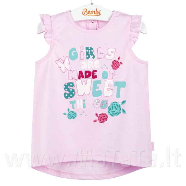 Rausva palaidinė mergaitei Rausva palaidinė mergaitei