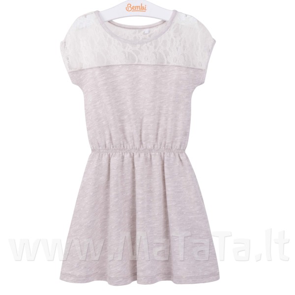 Plono kilpinio trikotažo suknelė Plono kilpinio trikotažo suknelė