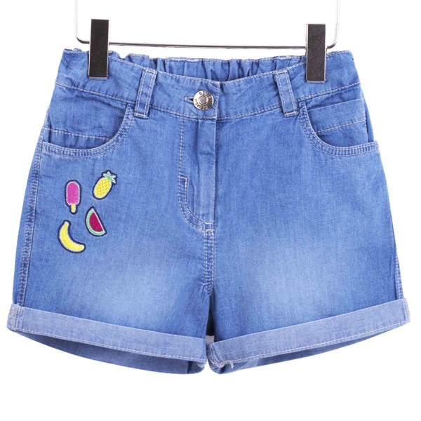 Džinsiniai šortai mergaitei Džinsiniai šortai mergaitei